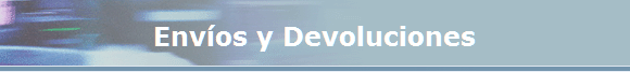 Envíos y Devoluciones